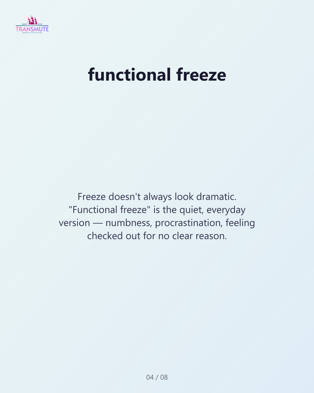 The Freeze Response: Why Your Body Shuts Down Instead of Fighting or Fleeing Slide 4 13