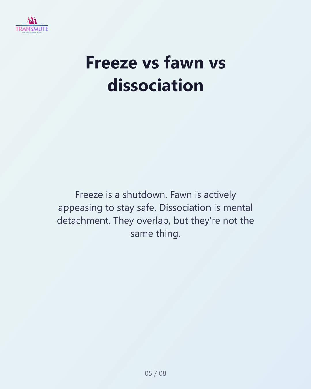 The Freeze Response: Why Your Body Shuts Down Instead of Fighting or Fleeing Slide 5 13